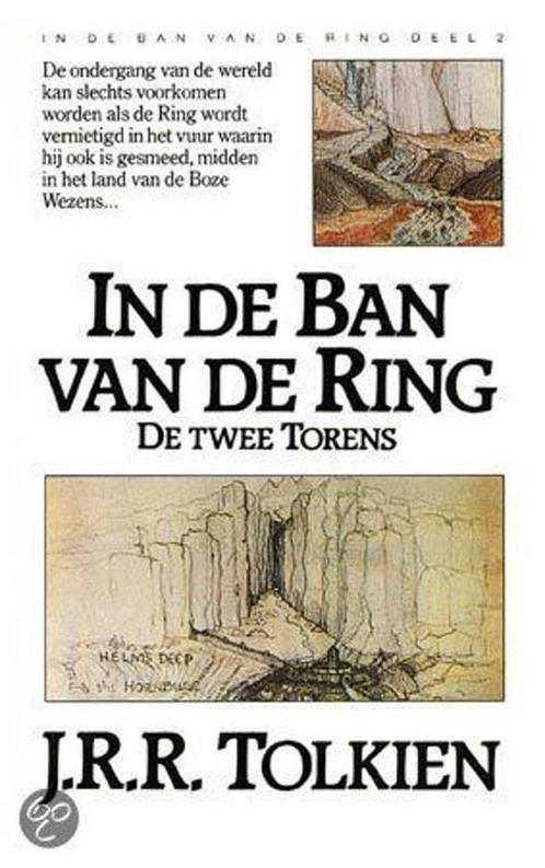 LORD OF THE RINGS 2 TWEE TORENS PAP 9789027464002, Boeken, Fantasy, Gelezen, Verzenden