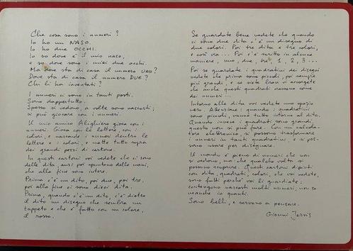 Alighiero Boetti (1940-1994) - Da Uno a Dieci - 1980, Antiek en Kunst, Antiek | Overige Antiek