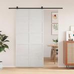 Schuifdeur 100x208 Wit Grenen | Retourdeal | 35% Korting, Doe-het-zelf en Verbouw, Deuren en Horren, 100 tot 120 cm, Binnendeur