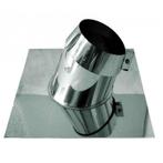 Rookkanaal rvs, 5°-20° dakdoorvoer/dakplaat hellend,  ø450, Huis en Inrichting, Kachels, Ophalen of Verzenden, Nieuw