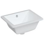 Witte Wastafel Rechthoek - OP = OP! Badkamer Upgrade, Huis en Inrichting, Minder dan 50 cm, Nieuw, Ophalen of Verzenden, Minder dan 100 cm