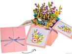 Roze Pop-up Liefdeskaart Surprise Doosje Love vol met Blo..., Diversen, Verzenden, Nieuw