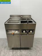 RVS Hendi Cookersystem Baklijn met Frituur 10L en Bain Marie, Ophalen of Verzenden, Gebruikt