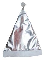 Kerstmuts Metallic Zilver, Ophalen of Verzenden, Nieuw