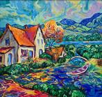 Vitaly Leshukov Soldatov (1968) - Casas a orillas del río