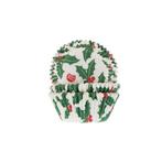 Cupcake Cups HoM Hulstblad met bes 50x33mm. 50st., Verzenden, Nieuw