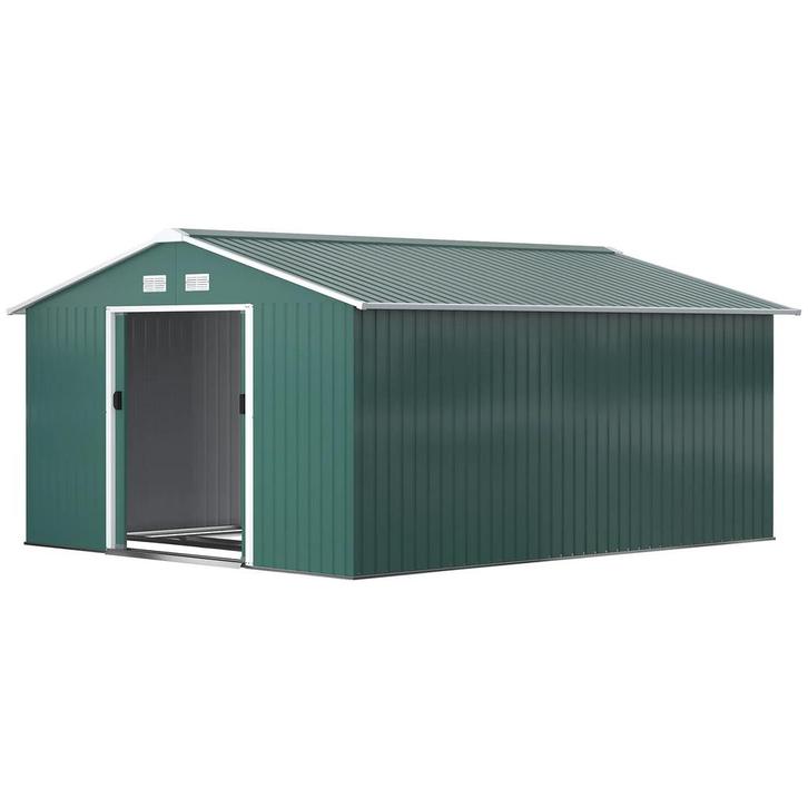 Gereedschapshuis 12,4 M², Tuinhuis Met Lessenaarsdak, Schuif, Tuin en Terras, Overige Tuin en Terras, Nieuw, Verzenden