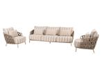 4 Seasons Outdoor Beverly loungeset latte |, Tuin en Terras, Tuinsets en Loungesets, Ophalen of Verzenden, Nieuw