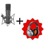 Neumann U 87 AI MT Studioset met NDH 20 koptelefoon, Muziek en Instrumenten, Verzenden, Nieuw