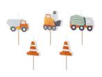 Bouw Kaarsen 4,5cm 5st, Verzenden, Nieuw