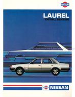 1984 NISSAN LAUREL BROCHURE NEDERLANDS, Boeken, Auto's | Folders en Tijdschriften, Nieuw, Nissan, Author