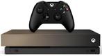 Xbox One X 1TB Special Edition-Gold Rush Incl. Zwarte, Ophalen of Verzenden, Zo goed als nieuw