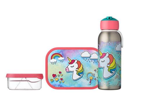 Mepal Giftset Campus (isoleerfles - lunchbox - fruitbox) -, Diversen, Schoolbenodigdheden, Nieuw, Verzenden