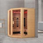 Infraroodcabine Nyborg E150K - 150x150x190cm - Dubbele Techn, Sport en Fitness, Sauna, Verzenden, Nieuw