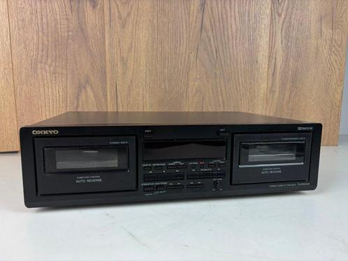 Onkyo - TA-RW244 - Double Deck Cassetterecorder-speler, Audio, Tv en Foto, Radio's