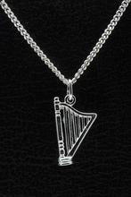 Zilveren Harp ketting hanger, Sieraden, Tassen en Uiterlijk, Verzenden, Nieuw