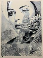 Shepard Fairey (OBEY) (1970) - One Earth - Silver Print, Antiek en Kunst