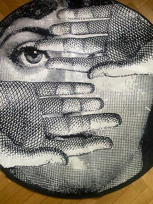 Vloerkleed - 80 cm - 80 cm - Fornasetti-stijl, Antiek en Kunst, Kunst | Designobjecten