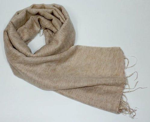 Sjaal omslagdoek beige, Kleding | Dames, Mutsen, Sjaals en Handschoenen, Sjaal, Nieuw, Ophalen of Verzenden