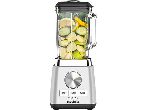 Magimix -  Blender Power 5 Xl  - Mat Chroom, Witgoed en Apparatuur, Blenders, Blender, Nieuw, Verzenden