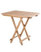Inklapbare Teaktafel Brest 76/60x60cm, Watersport en Boten, Bootonderdelen, Ophalen of Verzenden, Nieuw, Zeilboot of Motorboot