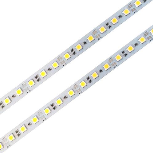 1 meter - warm wit rigide Strip - 5050 - 12 volt, Auto-onderdelen, Verlichting, Ophalen of Verzenden