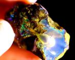 MUSEUMKWALITEIT - Ruw kristal Welo Opal Midnight Sky - 58, Verzamelen, Mineralen en Fossielen