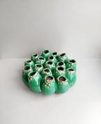 Vaas - Anemoon - Keramiek - Grote tulpenvaas, Antiek en Kunst