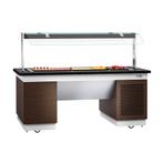 GGM Gastro | Koud buffet toonbank DUBLIN - 2000mm - met |, Witgoed en Apparatuur, Verzenden, Nieuw, 140 tot 160 cm
