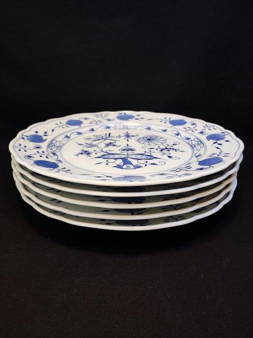 Meissen - Onderbord (5) - Ø 32,2 cm 5-delige set zeer grote, Antiek en Kunst, Antiek | Meubels | Tafels