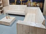 Steigerhouten Loungeset Mickey, Ophalen of Verzenden, Nieuw, Hout