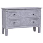 Mahonie Dressoir 90x30 | Retourdeal | Ruimtebesparend!, Nieuw, Met lade(s), 25 tot 50 cm, Overige houtsoorten