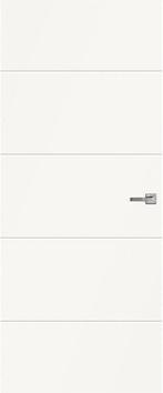 Cando binnendeur Tunis wit. Opdek rechts. 88 x 211.5 nr 48, Ophalen of Verzenden, Nieuw