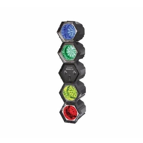 Discolampen op geluid gekleurd 4 x 47 leds - Discolichten, Hobby en Vrije tijd, Feestartikelen, Ophalen of Verzenden