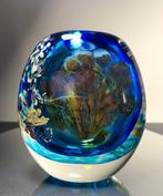 Maxence Parot - Vaas - Unieke kleuren en goud - Glas