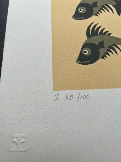 M.C. Escher (1898-1972) (after) - Infinity Fishes -Exclusive, Antiek en Kunst, Antiek | Overige Antiek