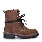 Scotch & Soda Bettie veterboots voor dames in het Bruin, Bruin, Verzenden, Lage of Enkellaarzen, Nieuw