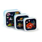 Lunchbox Set 3-delig - Marine Kingdom - Zeeleven - M|250ml/L, Ophalen of Verzenden, Nieuw