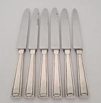 Solingen - Bestekset (6) - Art Deco messenset - Verzilverd,