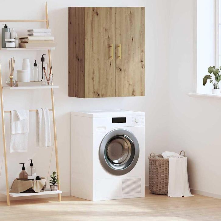 vidaXL Wandkast Wandgemonteerd Bruin 69.5 x 34 x 90 cm, Huis en Inrichting, Kasten | Buffetkasten, Nieuw, Minder dan 50 cm, Overige houtsoorten