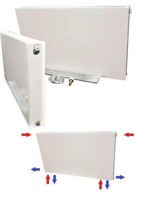 Vlakke radiatoren 90 cm hoog, Doe-het-zelf en Verbouw, Verwarming en Radiatoren, Radiator, Nieuw, 800 watt of meer