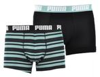 Puma - Heritage Stripe Boxer 2P - Heren Ondergoed - S, Nieuw