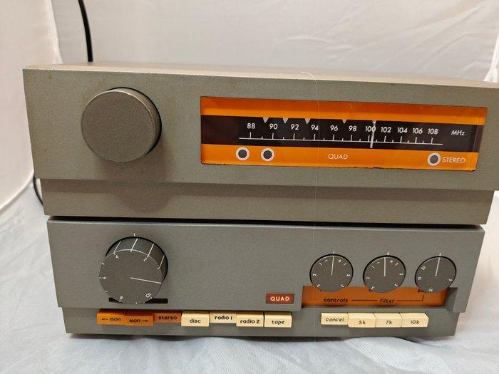 Quad - FM3 en 33 - Tuner and Preamplifier Set, Audio, Tv en Foto, Radio's