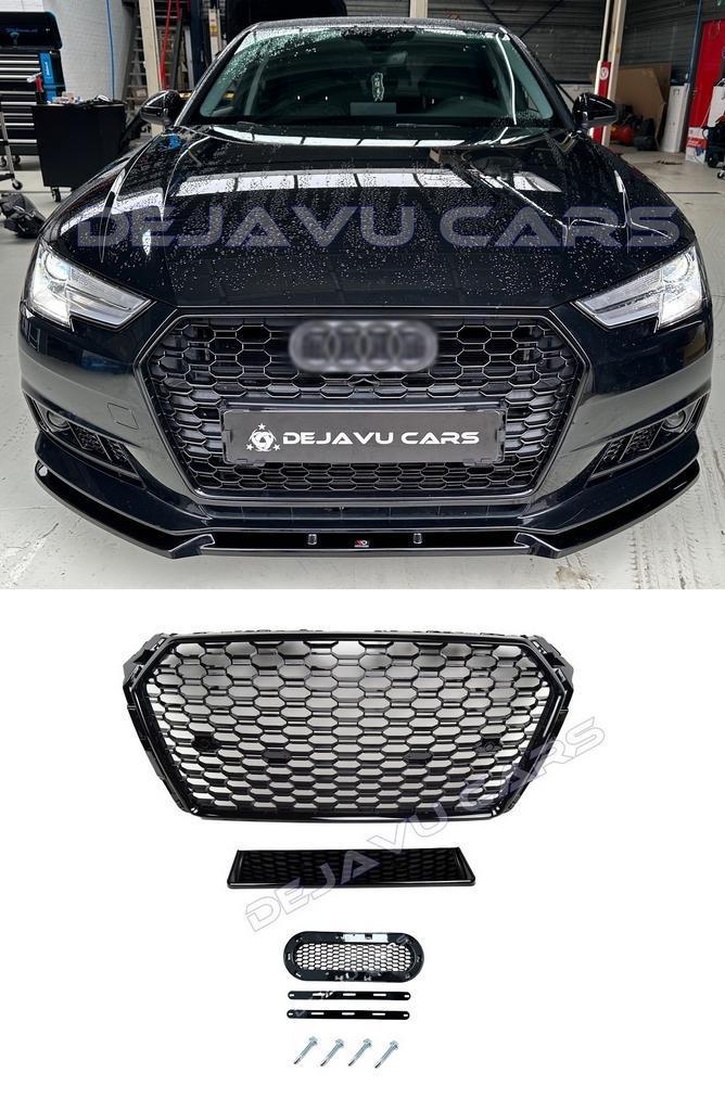 RS4 Look Front Grill voor Audi A4 B9 / S line / S4, Auto-onderdelen, Carrosserie en Plaatwerk, Voor, Bumper, Nieuw, Audi, Ophalen of Verzenden