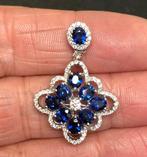Zonder Minimumprijs - Hanger - 18 karaat Witgoud - 3.40ct.