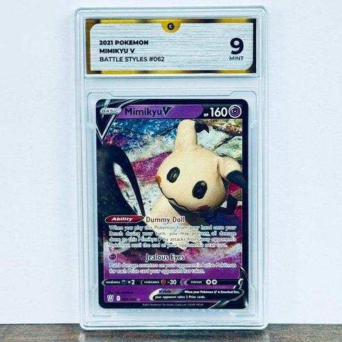 Pokémon Graded card - Mimikyu - GG 9, Hobby en Vrije tijd, Verzamelkaartspellen | Pokémon