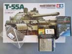 Tamiya 35257 T-55A 1:35 + 3 opties, Hobby en Vrije tijd, Modelbouw | Auto's en Voertuigen, Verzenden, Nieuw, Tamiya