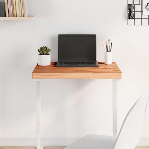 vidaXL Tafelblad rechthoekig 60x40x4 cm massief beukenhout, Huis en Inrichting, Tafels | Eettafels, Nieuw, Verzenden