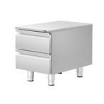 GGM Gastro | Ladeblok - RVS - 400x560mm - 2 | SS2K456-E, Verzenden, Nieuw in verpakking, RVS Meubilair