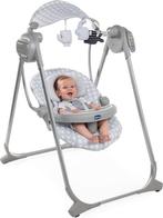 Chicco Polly Swing Up Leaves Grey Babyschommel 79110.79, Huis en Inrichting, Verzenden, Zo goed als nieuw